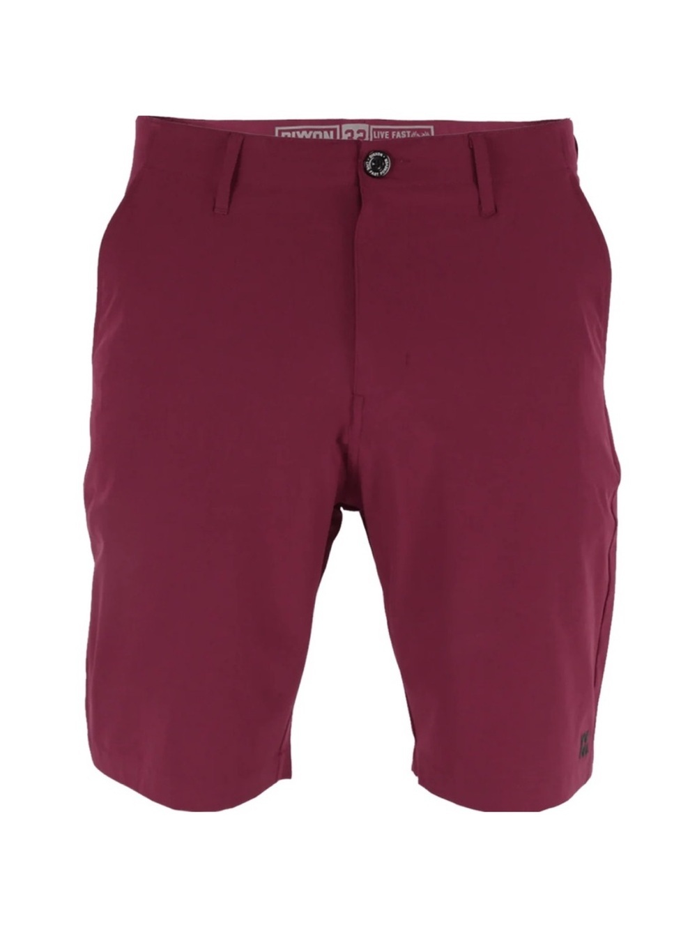 Dixxon The Brad Board Hybrid Shorts Men’s Maroon Elastic Waist Size Small